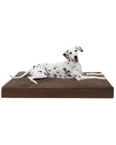 KSIIA orthopedic dog bed with egg crate foam supports joints and comfort.