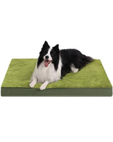 KSIIA orthopedic dog bed with egg crate foam for joint support.