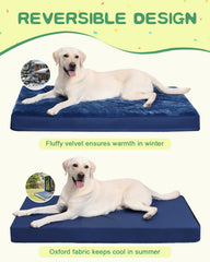 KSIIA two-sided design offers plush warmth and cool Oxford fabric for year-round comfort