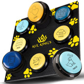 KUL KING'S waterproof, non-slip dog buttons ready for training in any room.