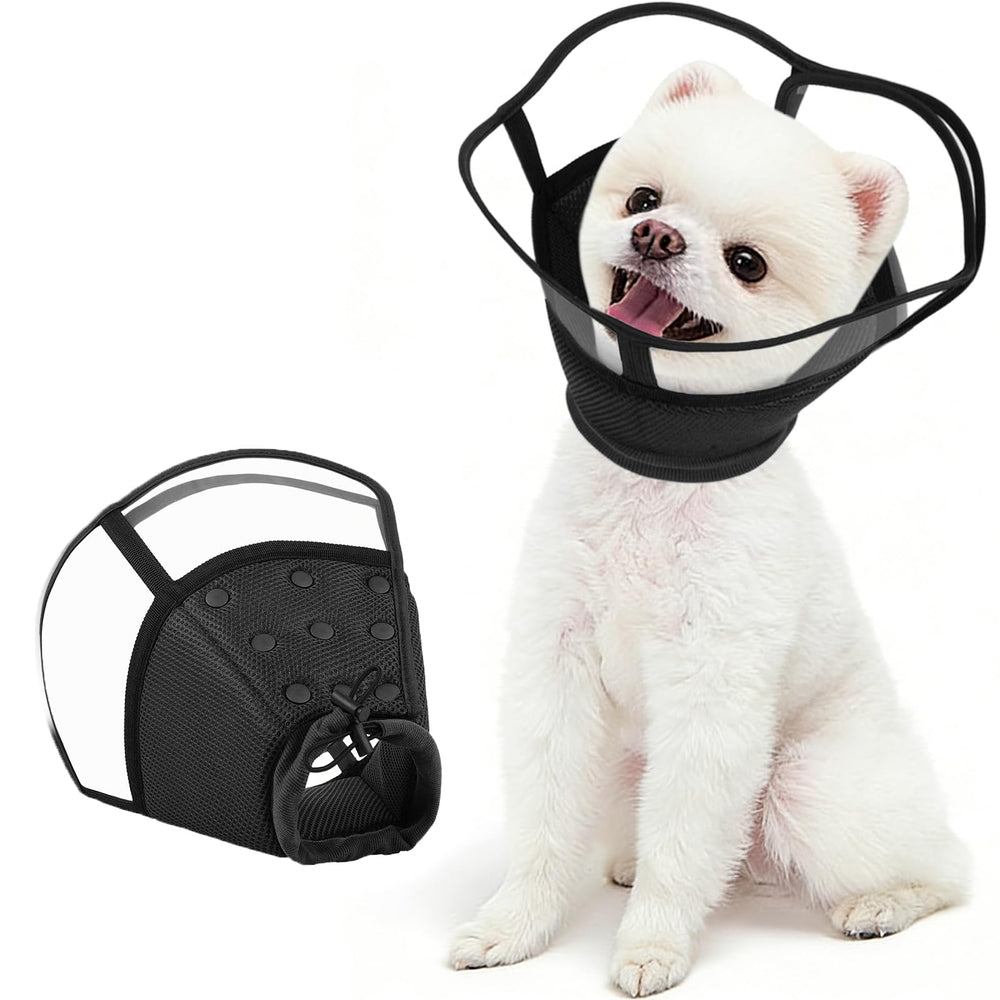 Kuoser small dog cone collar overview showing protective recovery barrier for post-surgery care