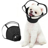 Kuoser small dog cone collar overview showing protective recovery barrier for post-surgery care