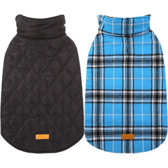 Kuoser waterproof dog coat front view for all-weather protection during walks