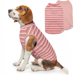 KYEESE 2-pack waffle dog shirt with pull-on design for easy fitting and comfort.