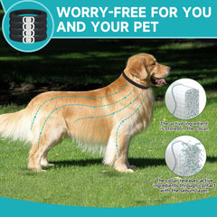 KYGNE soft-material flea collar minimizes skin irritation and shedding.