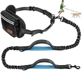 Kytely hands-free leash with zipper pouch for on-the-go walks and storage.