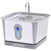 LABEKA 135oz fountain front view with cordless safety design for worry-free hydration.