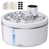 LABEKA wireless cat water fountain with cordless design for flexible placement.
