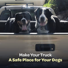 Labra truck bed leash system heavy-duty webbing ensures durability on trips