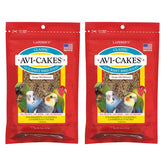 LAFEBER'S Classic Avi-Cakes in a bowl, inviting texture for small parrots