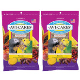 LAFEBER'S Fruit Delight Avi-Cakes pack front offers a tasty foraging enrichment for parrots.