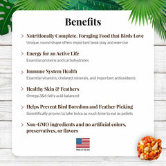 LAFEBER'S Nutri-Berries real mango papaya pineapple pieces for natural flavor