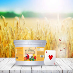 Lafeber's Nutri-Berries non-GMO human-grade ingredients on label.