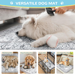 Lahome eco-friendly puppy pads endure 1000 washes without fading.