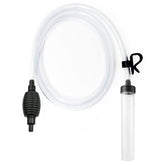 Laifoo 7ft siphon setup shows easy gravel cleaning workflow