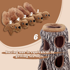 Laifug soft plush dog toy offers gentle teeth-friendly texture for puppies