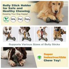LaiQiuJunA dual-function design holds sticks and can be stuffed for variety