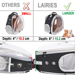 Lairies ventilation holes side view highlighting airflow for comfort
