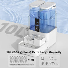 LALAHOME 5-stage filtration close-up reducing hair and impurities for clean water.