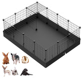 LANGXUN playpen assembled for 13x13 space offers a safe, versatile small-pet play area.