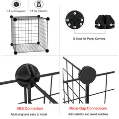 LANGXUN coated steel wire frame provides a sturdy, secure enclosure.