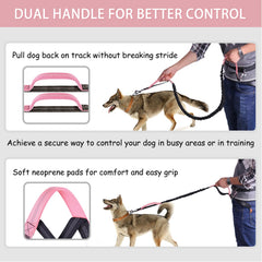 LANNEY dual-handle neoprene-padded grips for precise control in crowds