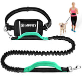LANNEY hands free dog leash waist belt for secure hands free walks.