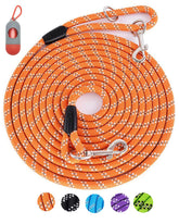 Lanwandeng 100ft leash extends the dog's roaming area.