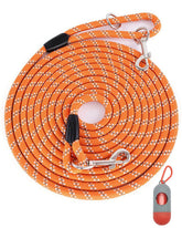 Lanwandeng long dog leash 10ft for precise control during training and walking