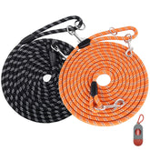 Lanwandeng long dog leash 15ft in action for training and recall.