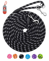 Lanwandeng long dog leash 20ft in use for training and walking