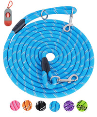 Lanwandeng long dog leash 20ft extended for training and outdoor control