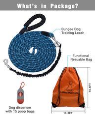 Lanwandeng long dog leash 20ft offering safe exploration and freedom.