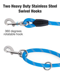 Lanwandeng leash with reflective stitching for night safety