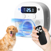 LAOFAN dog bark control remote demonstrates easy training for quiet home evenings