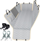 Lassie dog car hammock full coverage protects rear seats from dirt and scratches