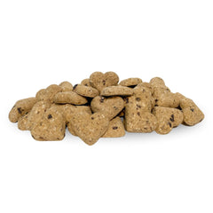 The Lazy Dog Cookie Co. Bitscuits alfalfa, oats and flax blend ingredients.