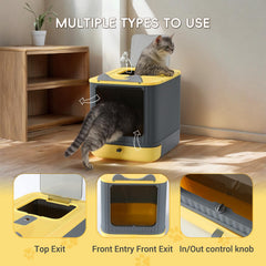 LCZLBRRD two-entry design offers front entry and top exit convenience