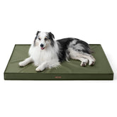 LE SURE outdoor dog bed top view highlights 36x27 size for large dogs