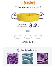 LE TAUCI ceramic bowl is easy to clean and dishwasher safe