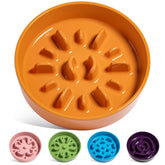LE TAUCI ceramic slow-feeder bowl for small dogs, smooth glaze and easy cleaning.
