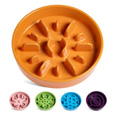 LE TAUCI ceramic slow-feeder bowl for dogs, promoting mindful eating and easy cleanup.
