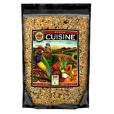 LEACH GRAIN & MILLING CO. Finch Cuisine bag front highlighting balanced nutrition for finches.