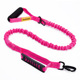 LEADSOM 6FT bungee leash in hot pink for secure daily walks.