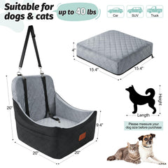 Lealchum car seat cover removable and washable for easy cleaning