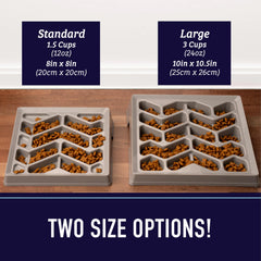 Leash Boss 1.5 cup capacity bowl for various meals.