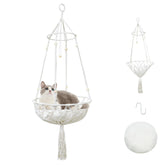 Leashelllinco cat hammock window bed 30x90 shows a cozy sunlit perch.