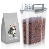 LEAWALK 5L airtight container for pet food keeps kibble fresh and moisture-free.