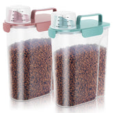 LEAWALK 5L airtight pet food container with large nozzle for easy pouring