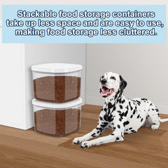 LEAWALK measuring cup included for precise portions of pet food